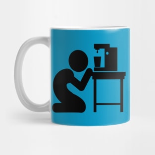 Say It With Stick Figure - No More Coffee Mug